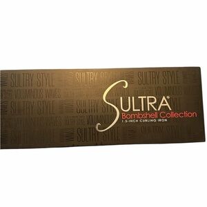 Sultra The Bombshell Clipless Rod Curling Wand, 1.5" Brand New